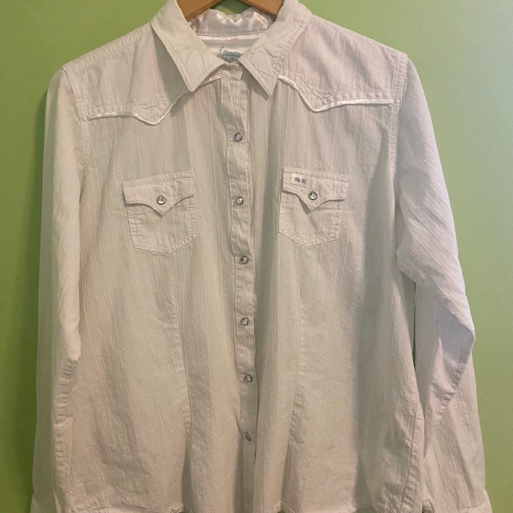 Wrangler Western Cowboy Dress Shirt